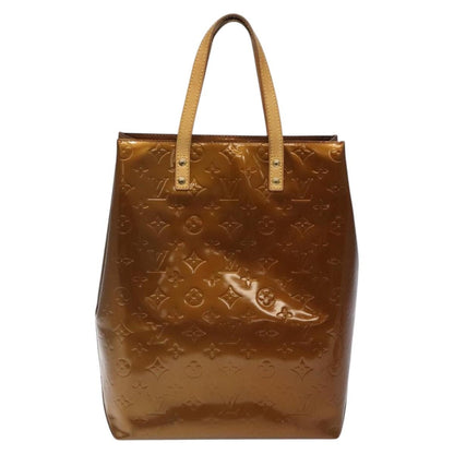 Louis Vuitton Reade Handbag Monogram Vernis, BROWN, PATENT_LEATHER, Handbag