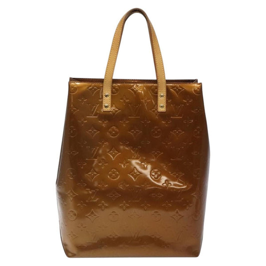 Louis Vuitton Reade Handbag Monogram Vernis, BROWN, PATENT_LEATHER, Handbag