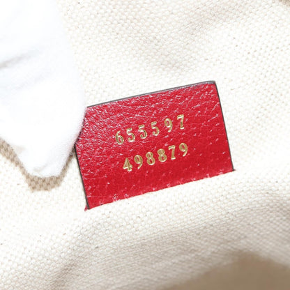 Gucci Doraemon Bucket Bag Printed Mini GG Coated Canvas, BEIGE, PVC, Shoulder bag