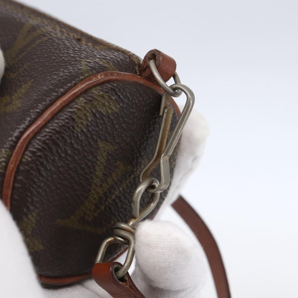 Louis Vuitton Papillon Pochette Monogram Canvas, BROWN, CANVAS, Clutche & pouche