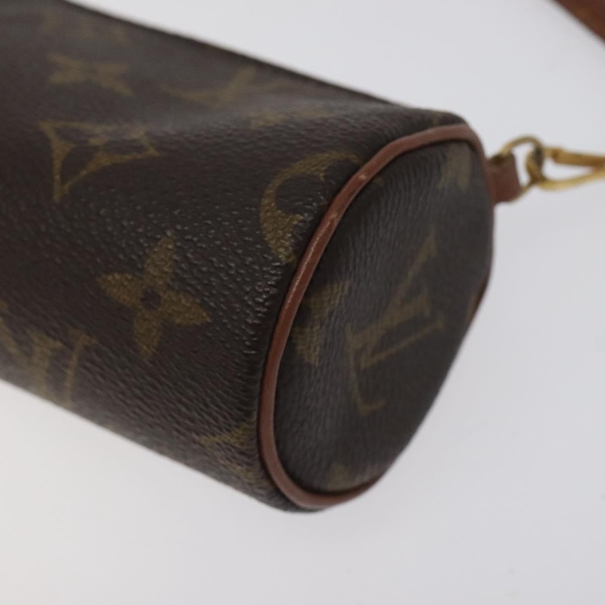 Louis Vuitton Papillon Pochette Monogram Canvas, BROWN, CANVAS, Handbag