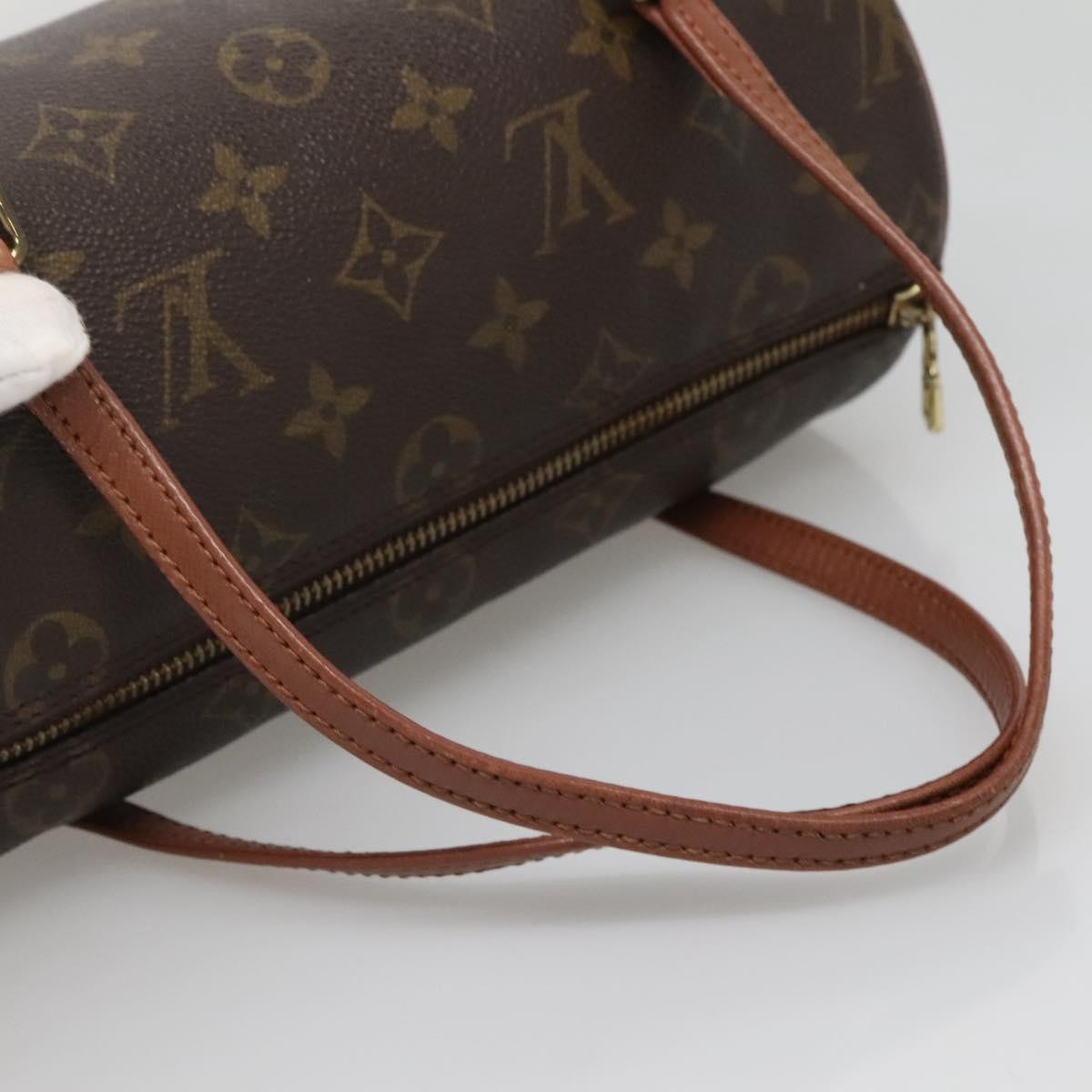 Louis Vuitton Papillon Handbag Monogram Canvas, BROWN, CANVAS, Handbag