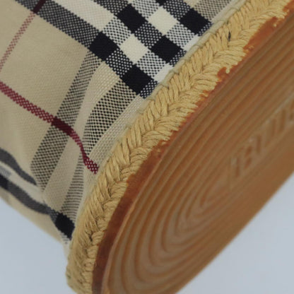 Burberry Nova check Shoulder bag Canvas, BEIGE, CANVAS, Shoulder bag