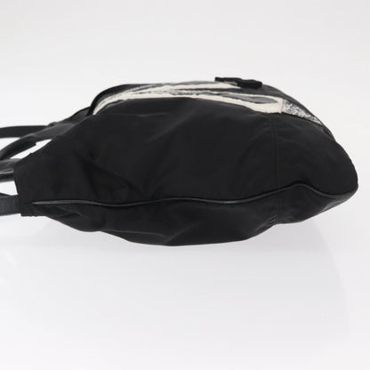 Salvatore Ferragamo Vala tote Nylon, BLACK, NYLON, Tote bag