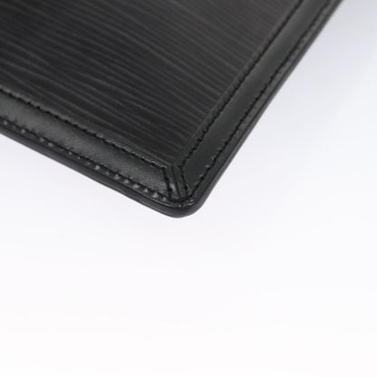 Louis Vuitton Epi Stretch Silver Fizz handbag Epi Stretch, BLACK, LEATHER, Handbag