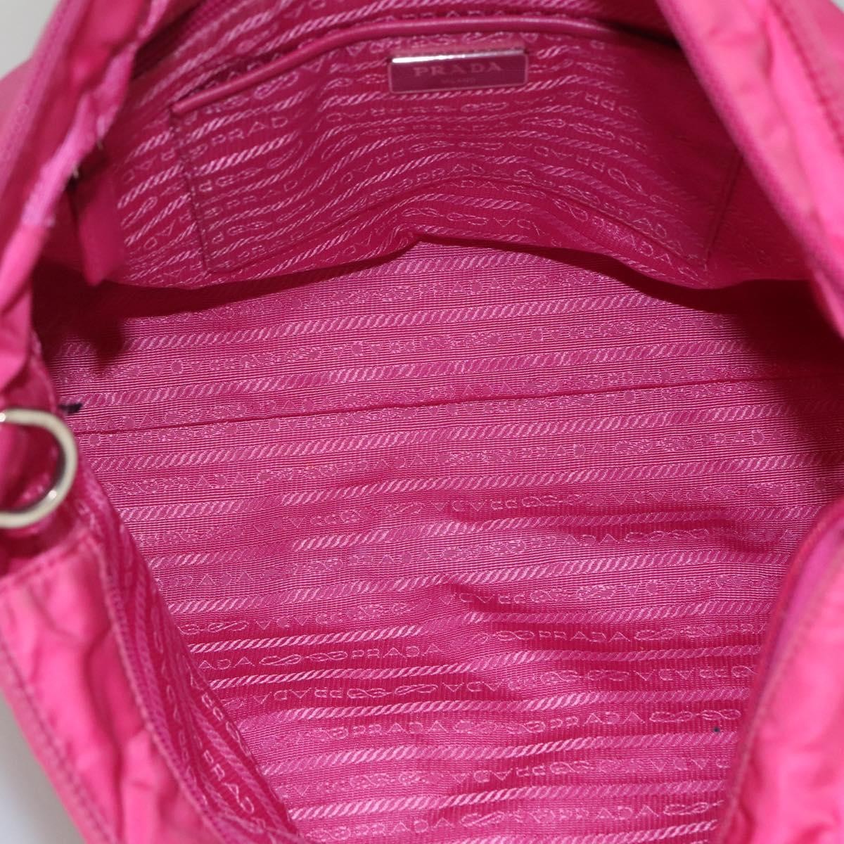 Prada Vela Convertible Tote Tessuto, PINK, NYLON, Tote bag