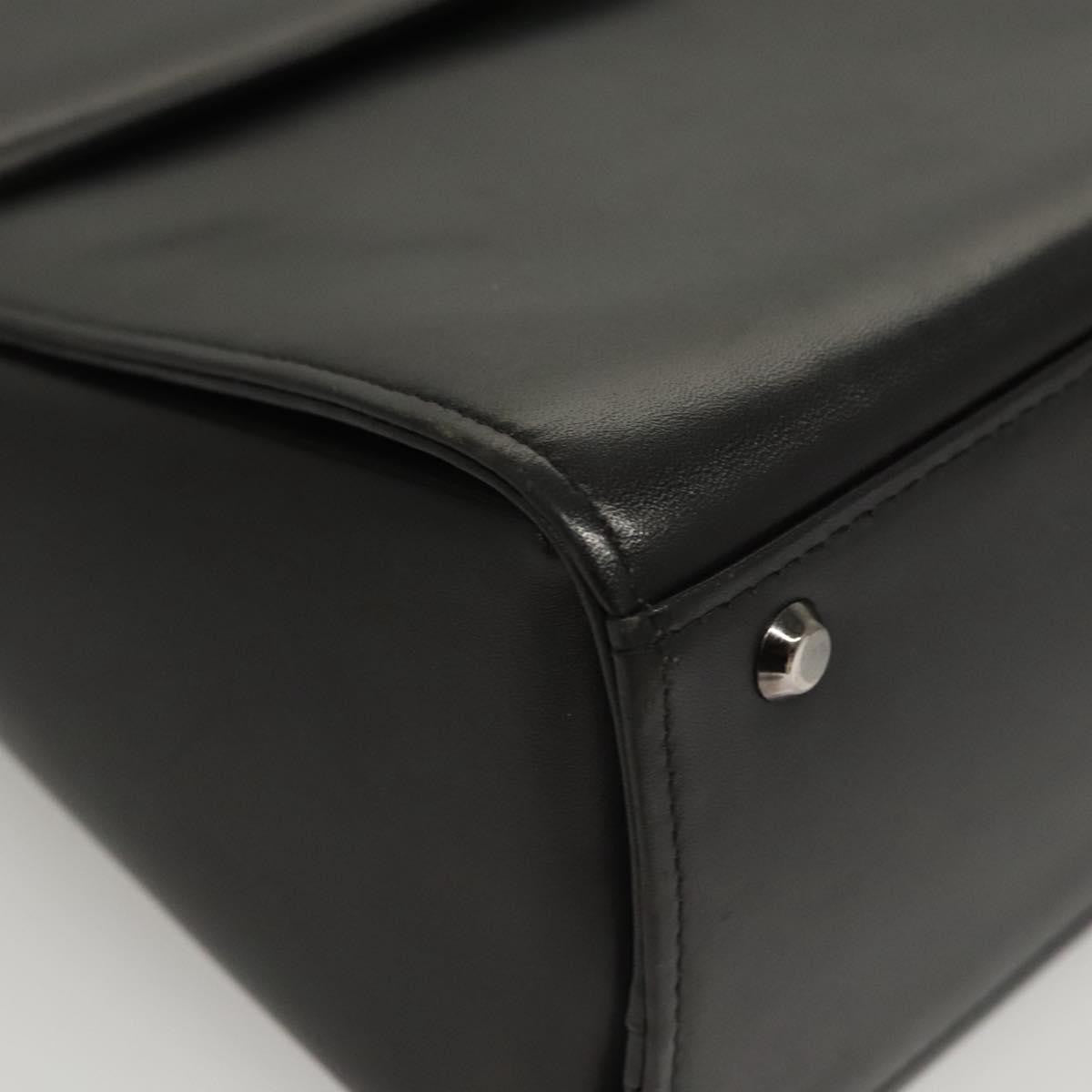 Givenchy Vintage 4G handbag Leather, BLACK, LEATHER, Handbag