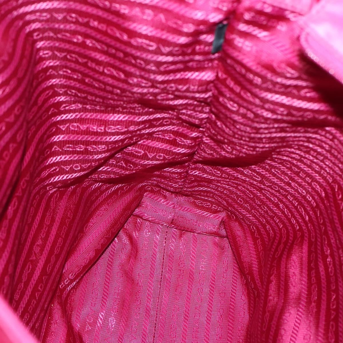 Prada Convertible Front Pocket Tote Tessuto, PINK, NYLON, Tote bag