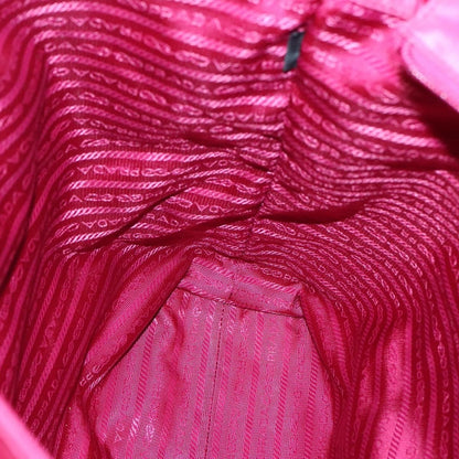Prada Convertible Front Pocket Tote Tessuto, PINK, NYLON, Tote bag