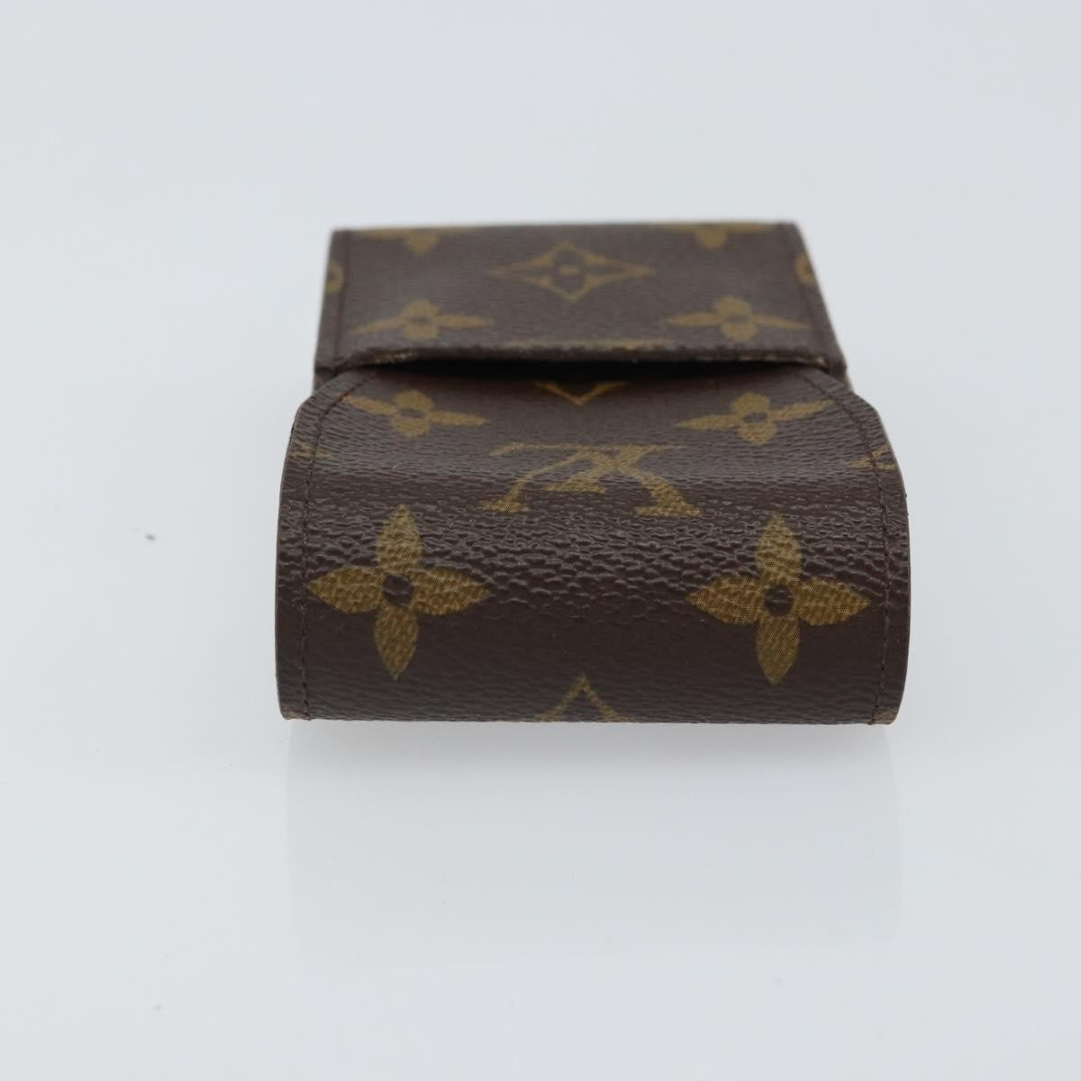 Louis Vuitton Etui Cigarette Case Monogram canvas, BROWN, CANVAS, Wallets