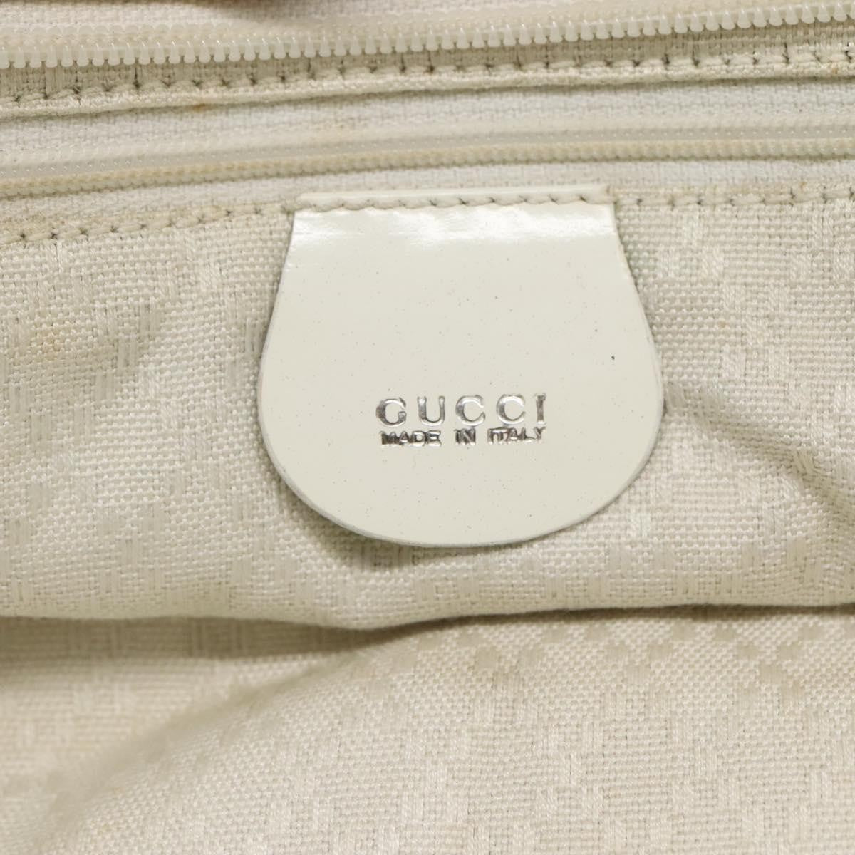 Gucci Vintage Shoulder Bag Nylon, WHITE, NYLON, Shoulder bag