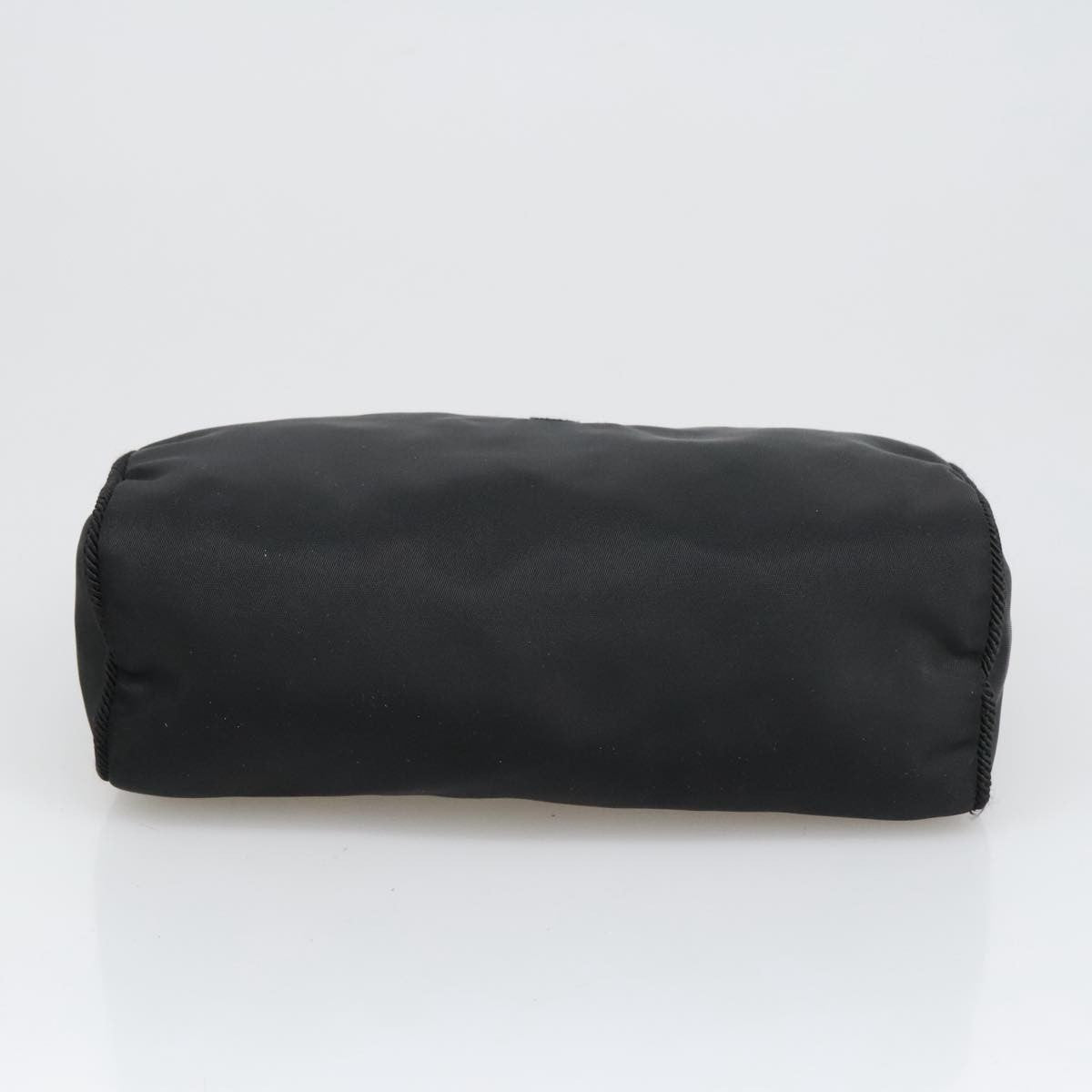 Prada Zip Pouch Tessuto, BLACK, NYLON, Clutche & pouche