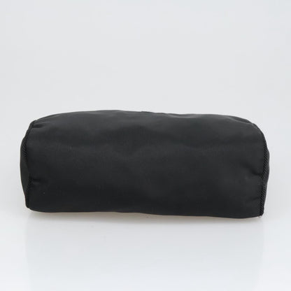 Prada Zip Pouch Tessuto, BLACK, NYLON, Clutche & pouche