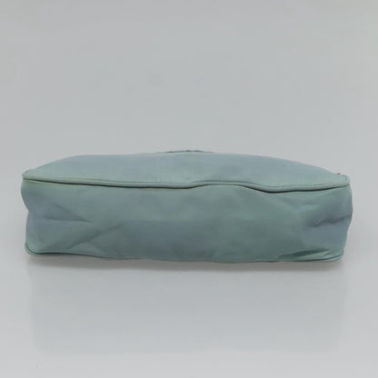 Prada Pochette Shoulder Bag Tessuto, BLUE, NYLON, Clutche & pouche