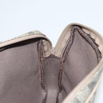 Saint Laurent Vintage Clutch PVC, GRAY, PVC, Clutche & pouche