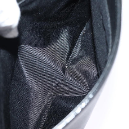 Burberry Vintage Shoulder Bag Leather, BLACK, LEATHER, Shoulder bag