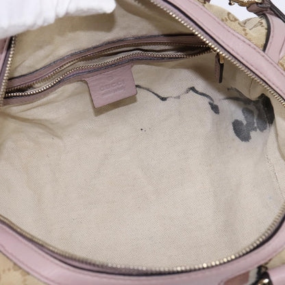 Gucci Vintage Web Boston Bag GG Canvas, BEIGE, CANVAS, Travel bag