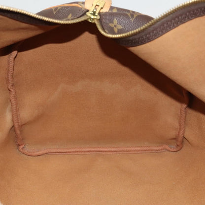 Louis Vuitton Keepall Bag Monogram Canvas, BROWN, CANVAS, Travel bag