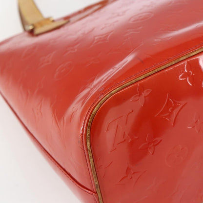 Louis Vuitton Houston Handbag Monogram Vernis, RED, PATENT_LEATHER, Handbag