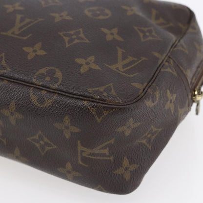 Louis Vuitton Trousse Toilette Monogram Canvas, BROWN, CANVAS, Clutche & pouche