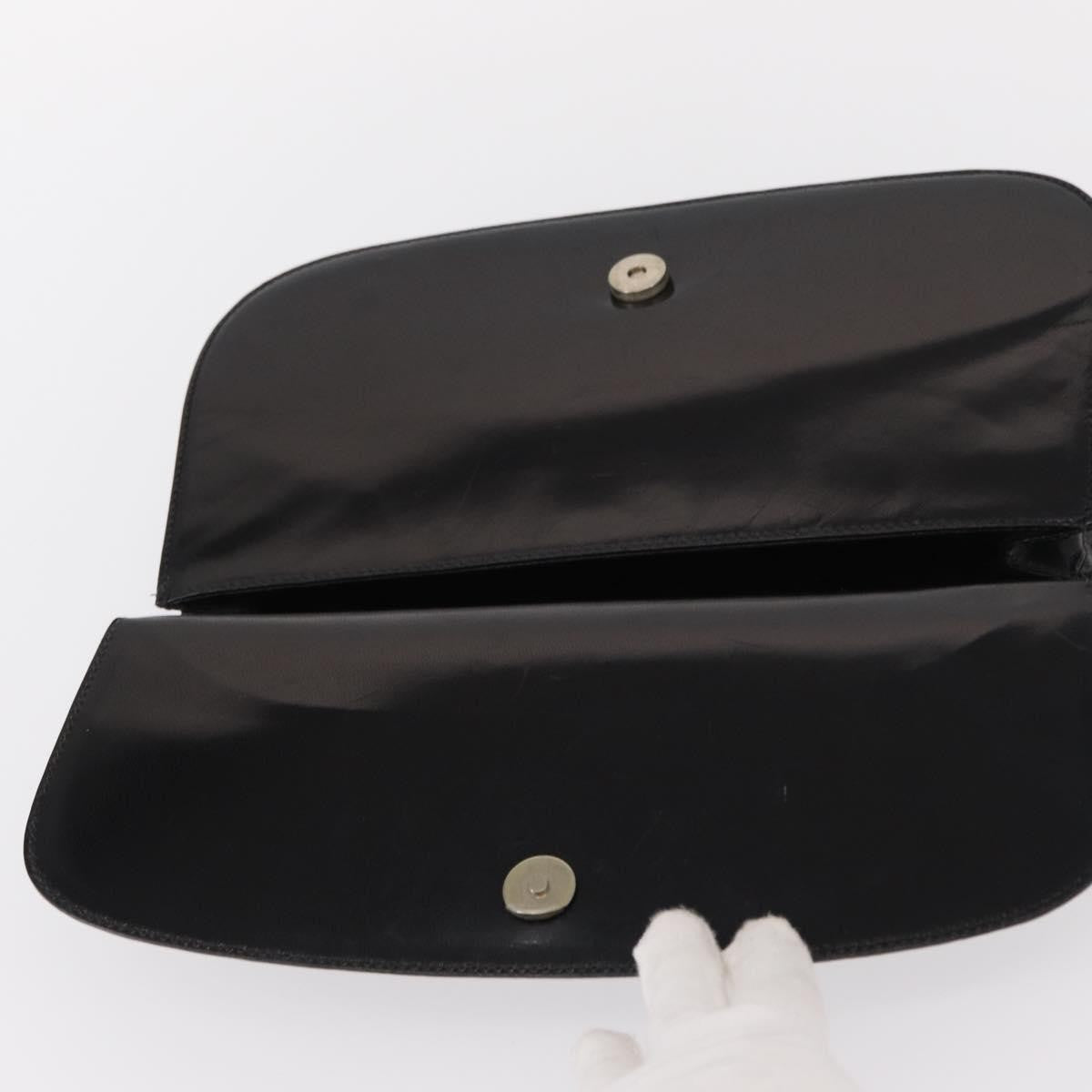 Prada Vintage Handbag Leather, BLACK, LEATHER, Handbag