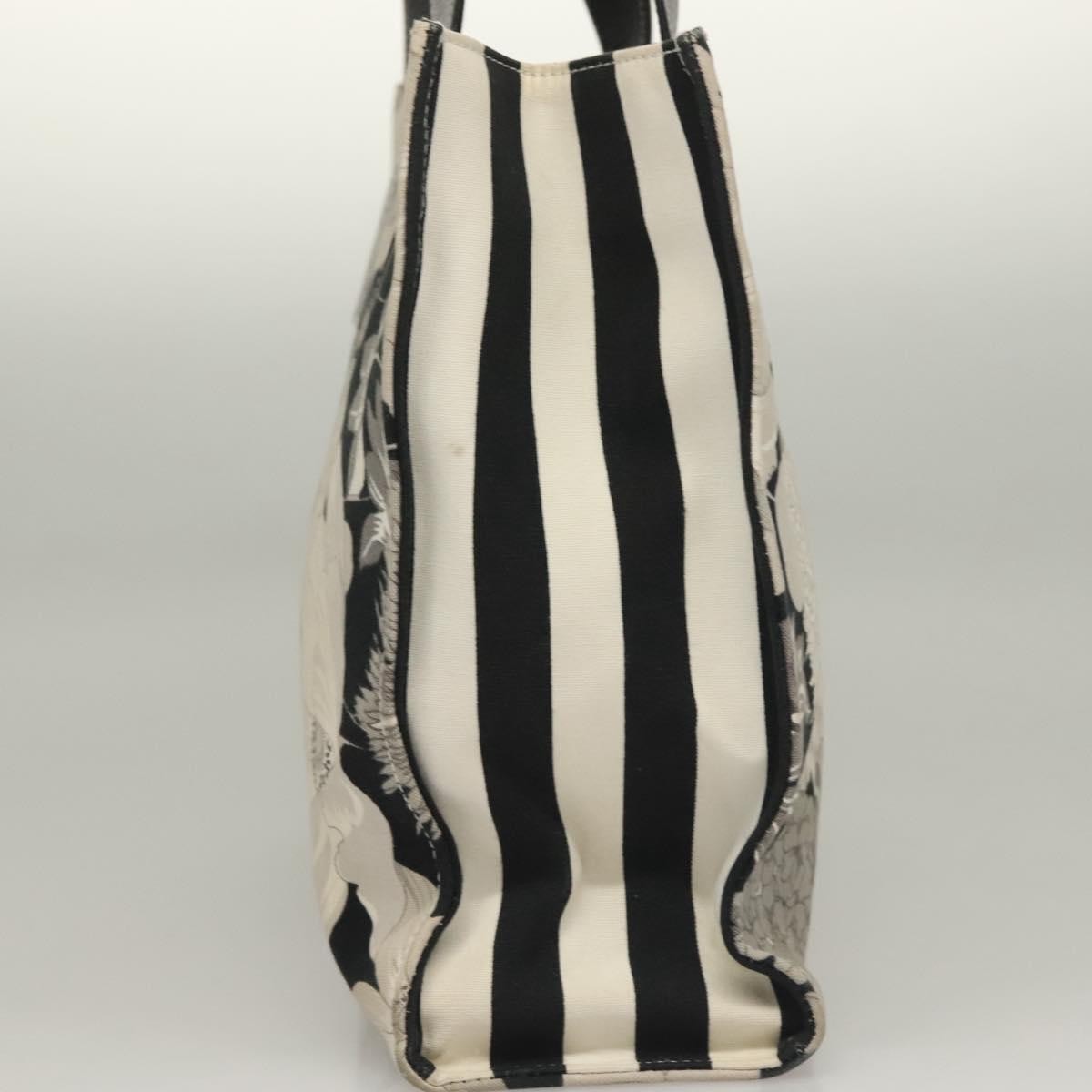 Burberry Vintage Tote Canvas, BLACK, CANVAS, Tote bag