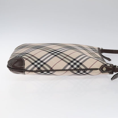 Burberry Nova Check Blue Label Canvas, BEIGE, CANVAS, Shoulder bag
