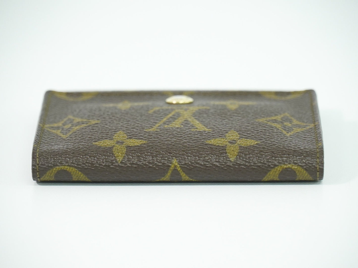 Louis Vuitton Porte Tresor Etui Papiers Wallet Monogram Canvas, BROWN, CANVAS, Card Holders