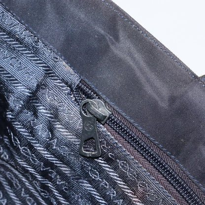 Prada Metal Handles Tote Tessuto, BLACK, NYLON, Tote bag