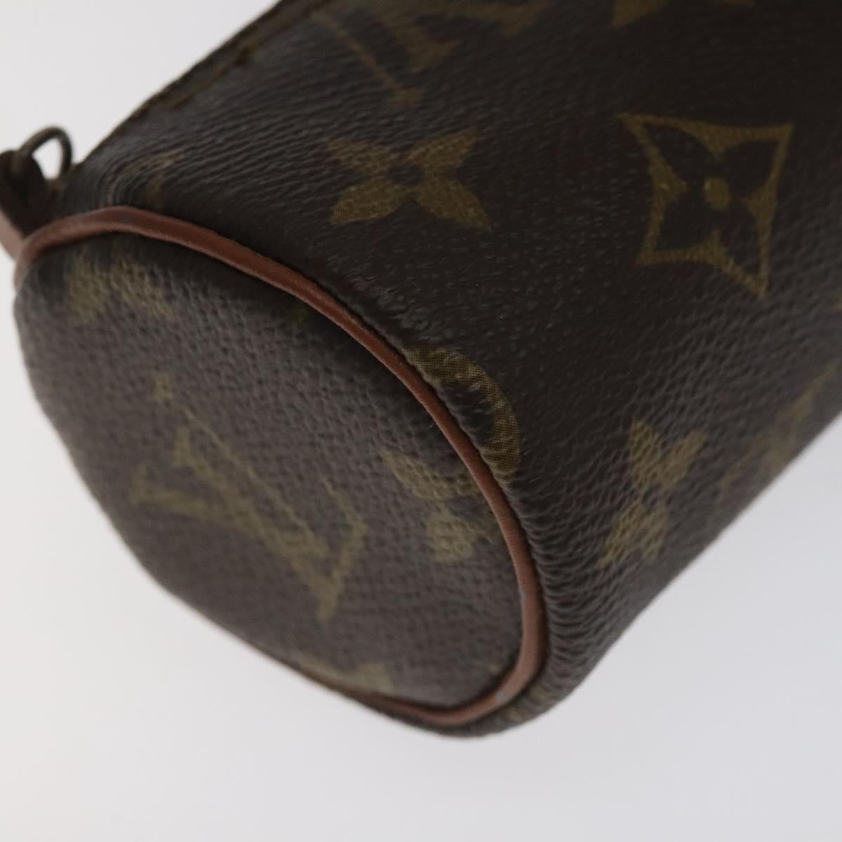Louis Vuitton Papillon Pochette Monogram Canvas, BROWN, CANVAS, Clutche & pouche