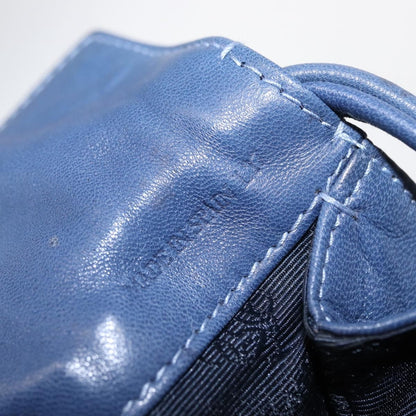 Loewe Flamenco Bag Leather, BLUE, LEATHER, Shoulder bag