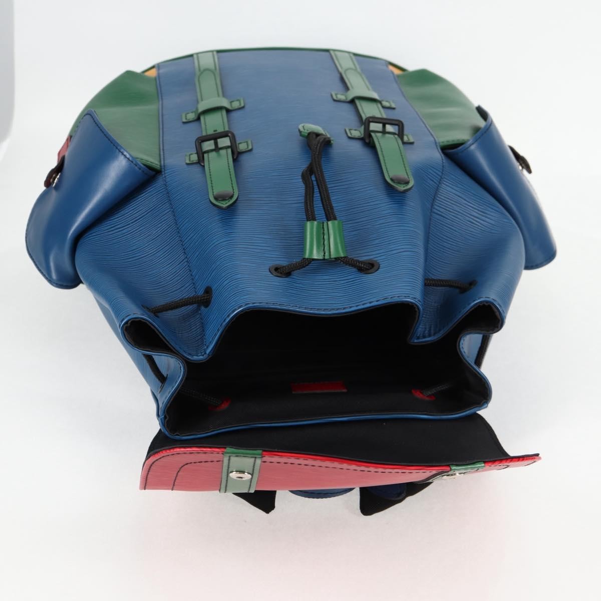 Louis Vuitton Christopher Backpack Epi Leather, MULTICOLOUR, LEATHER, Backpack