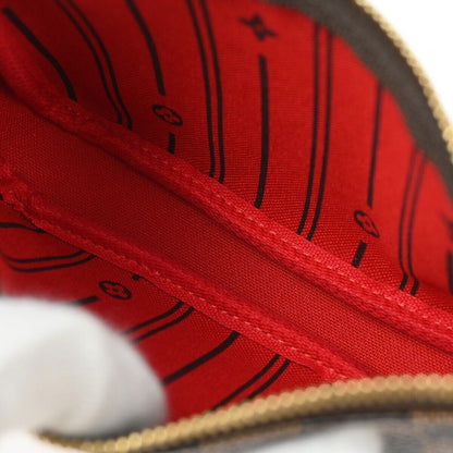 Louis Vuitton Pochette Accessoires Limited Edition Damier, BROWN, CANVAS, Clutche & pouche