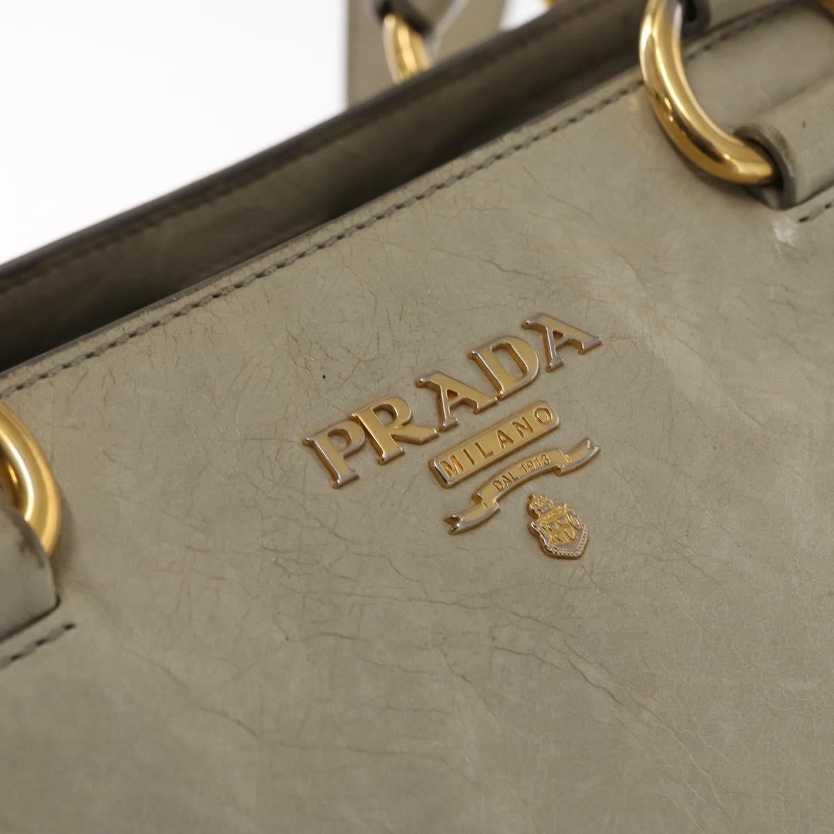 Prada Tote Vitello Daino Vitello Daino, BEIGE, LEATHER, Handbag