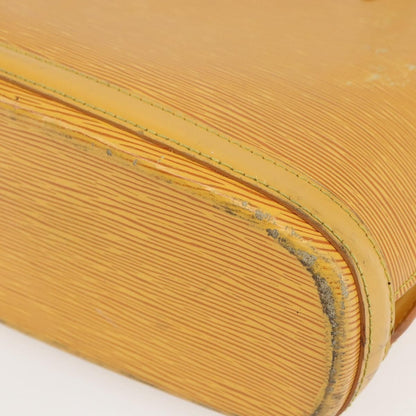 Louis Vuitton Lussac Handbag Epi Leather, YELLOW, LEATHER, Shoulder bag