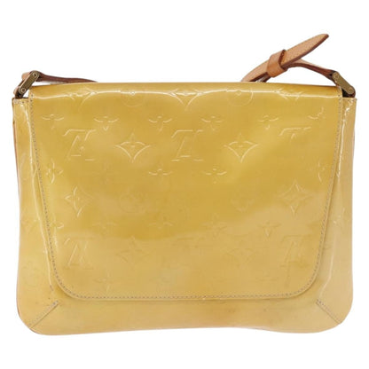 Louis Vuitton Thompson Street Handbag Monogram Vernis, BEIGE, PATENT_LEATHER, Handbag