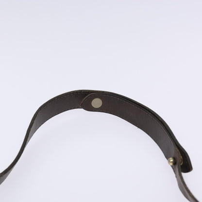 Christian Dior Vintage Trotter Shoulder Bag Canvas, BROWN, CANVAS, Shoulder bag