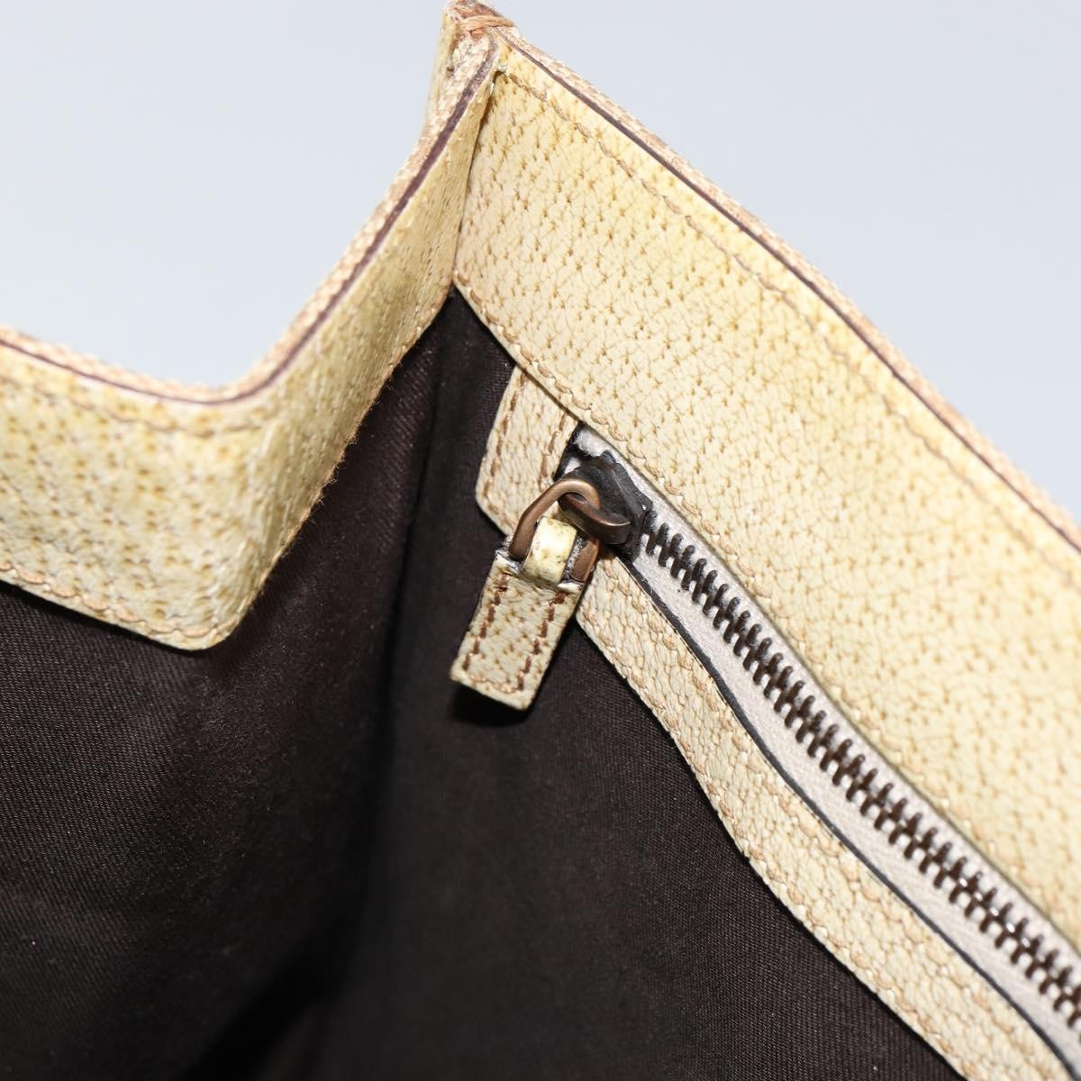 Gucci Open Tote GG Canvas, BEIGE, CANVAS, Tote bag