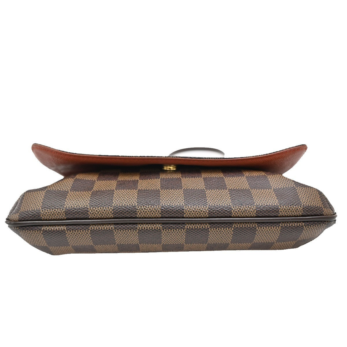 Louis Vuitton Musette Tango Handbag Damier, BROWN, CANVAS, Shoulder bag