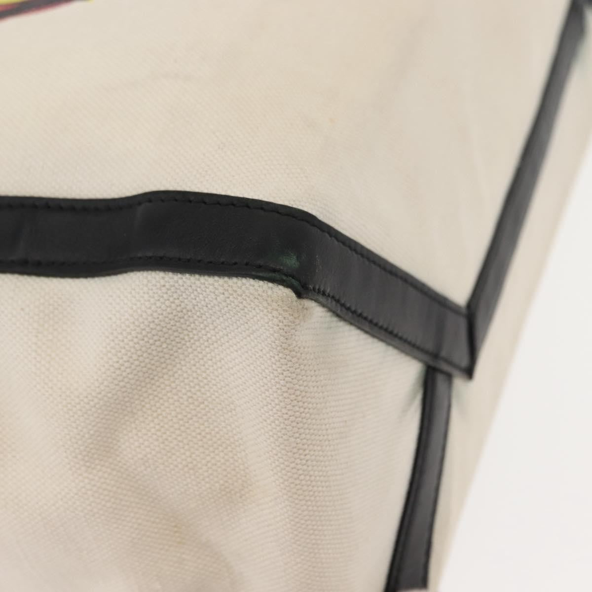 Valentino Garavani Grande Plage VLTN Tote Printed PVC with Leather, WHITE, CANVAS, Tote bag