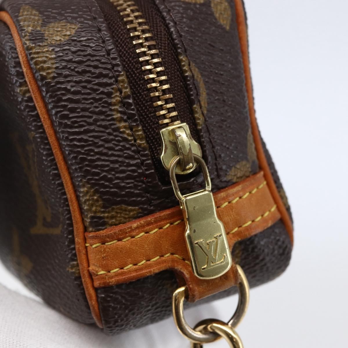 Louis Vuitton Wapity Trousse Pouch Monogram Canvas, BROWN, CANVAS, Clutche & pouche