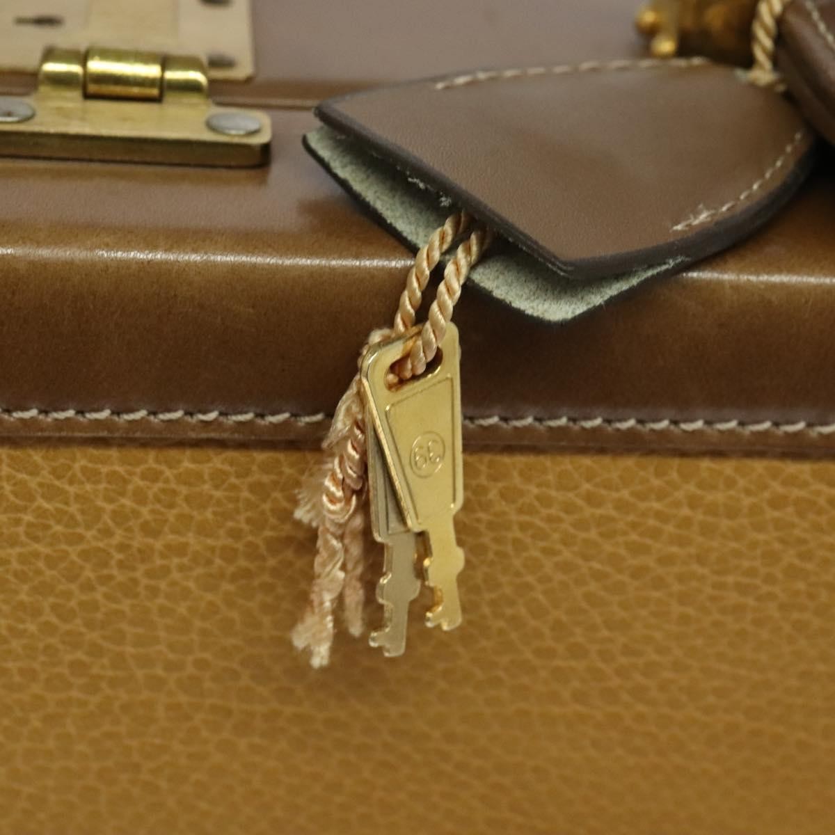 Loewe Anagram Business Leather, BEIGE, LEATHER, Briefcase