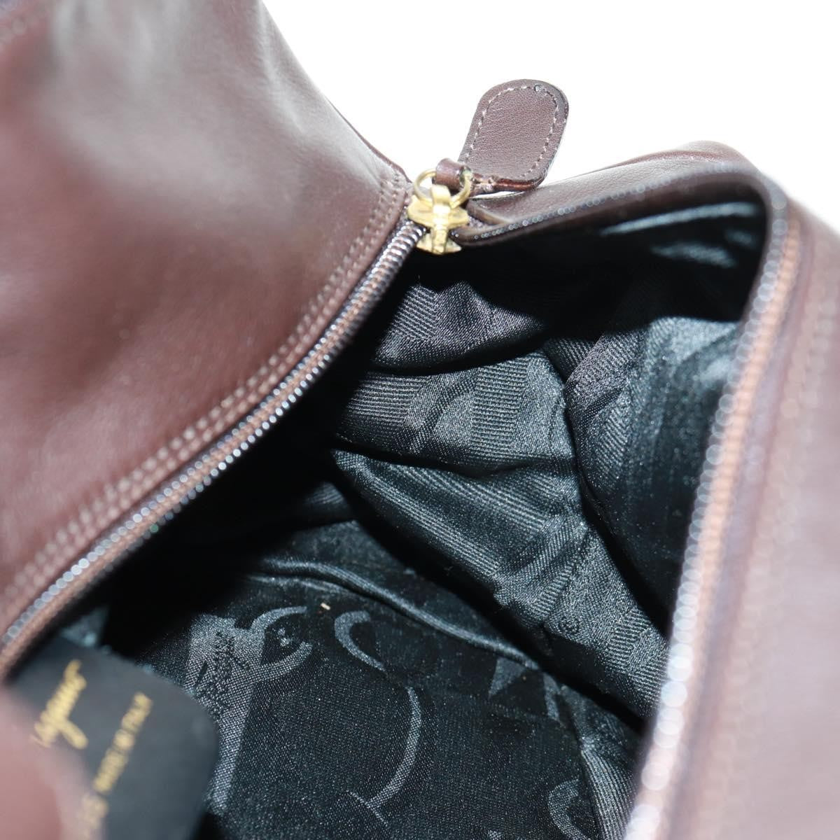 Salvatore Ferragamo Vintage Tote bag Leather, BROWN, LEATHER, Tote bag