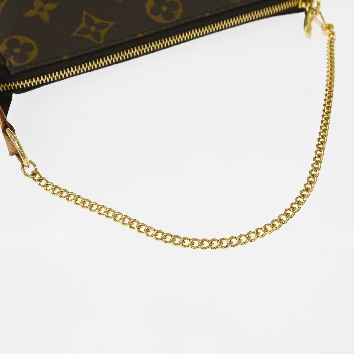 Louis Vuitton Pochette Accessoires NM Monogram Canvas, Brown, Canvas, Clutch