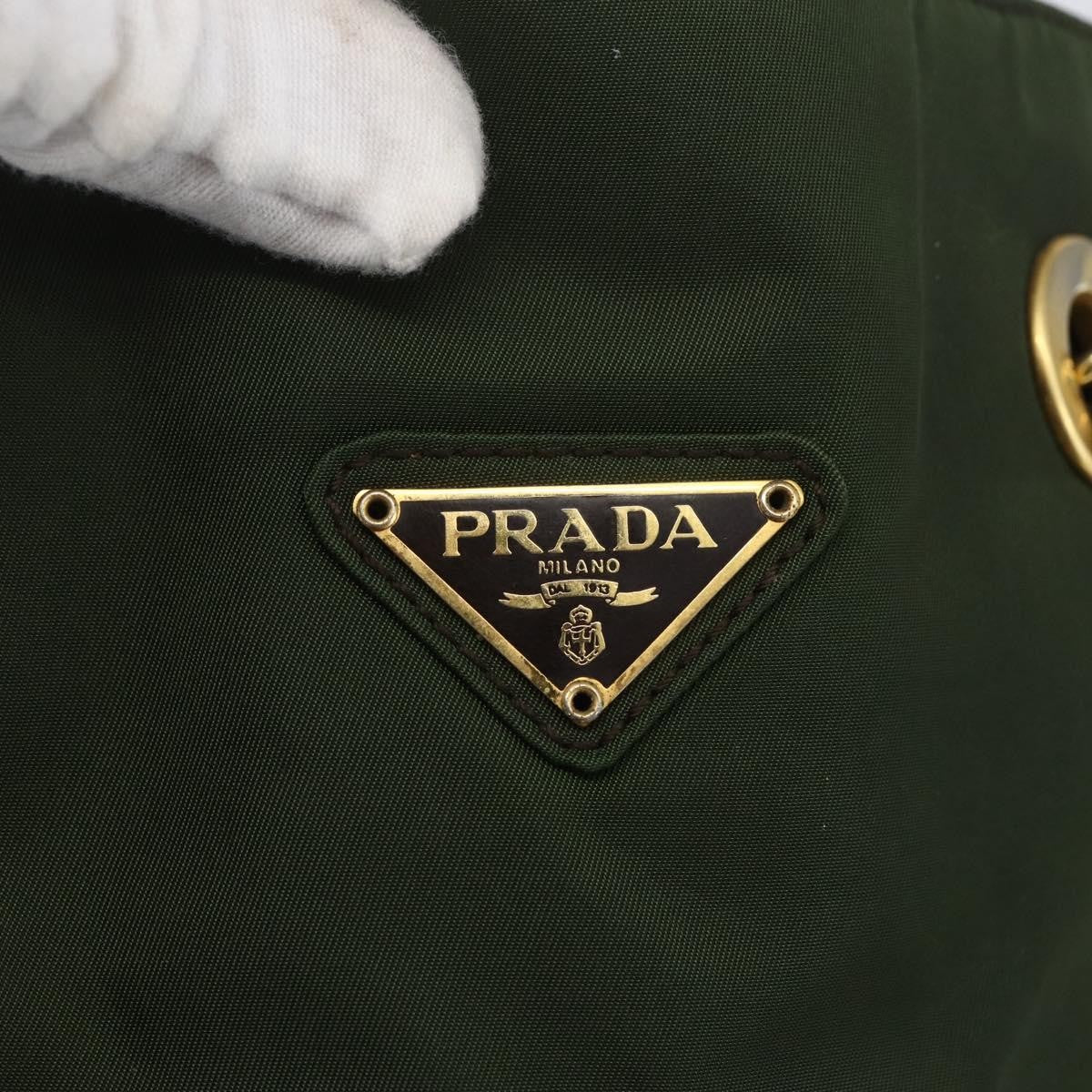 Prada Re-Edition 1995 Chain Tote Quilted Re-Nylon, GREEN, NYLON, Shoulder bag