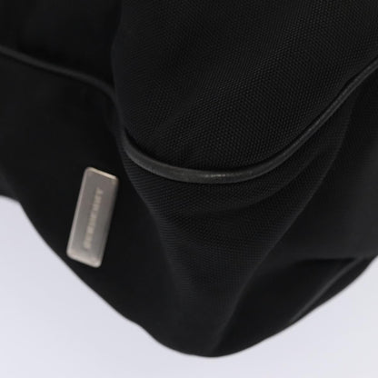 Burberry Vintage Shoulder Bag Nylon, BLACK, NYLON, Shoulder bag