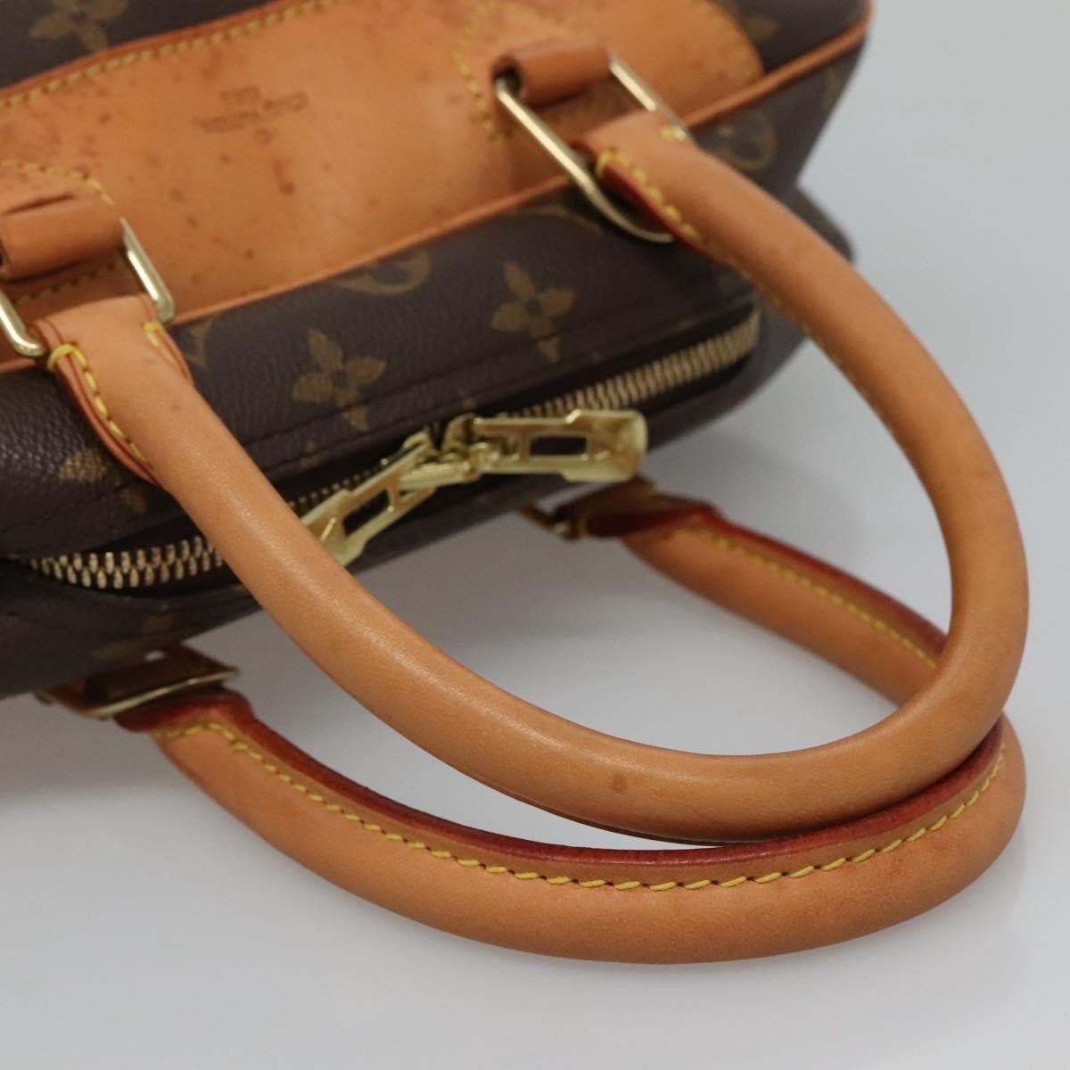 Louis Vuitton Deauville Handbag Monogram Canvas, BROWN, CANVAS, Handbag