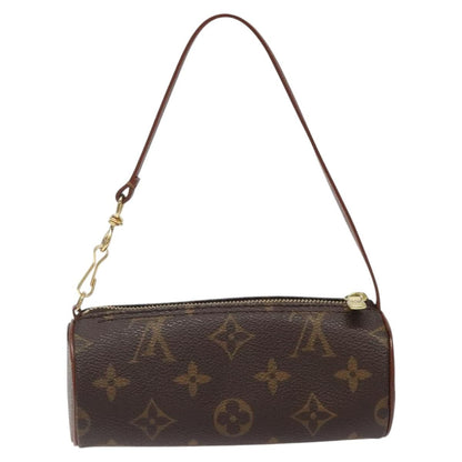 Louis Vuitton Papillon Pochette Monogram Canvas, BROWN, CANVAS, Handbag