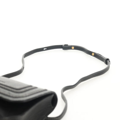 Chloe Marcie Belt Bag Leather, BLACK, LEATHER, Shoulder bag
