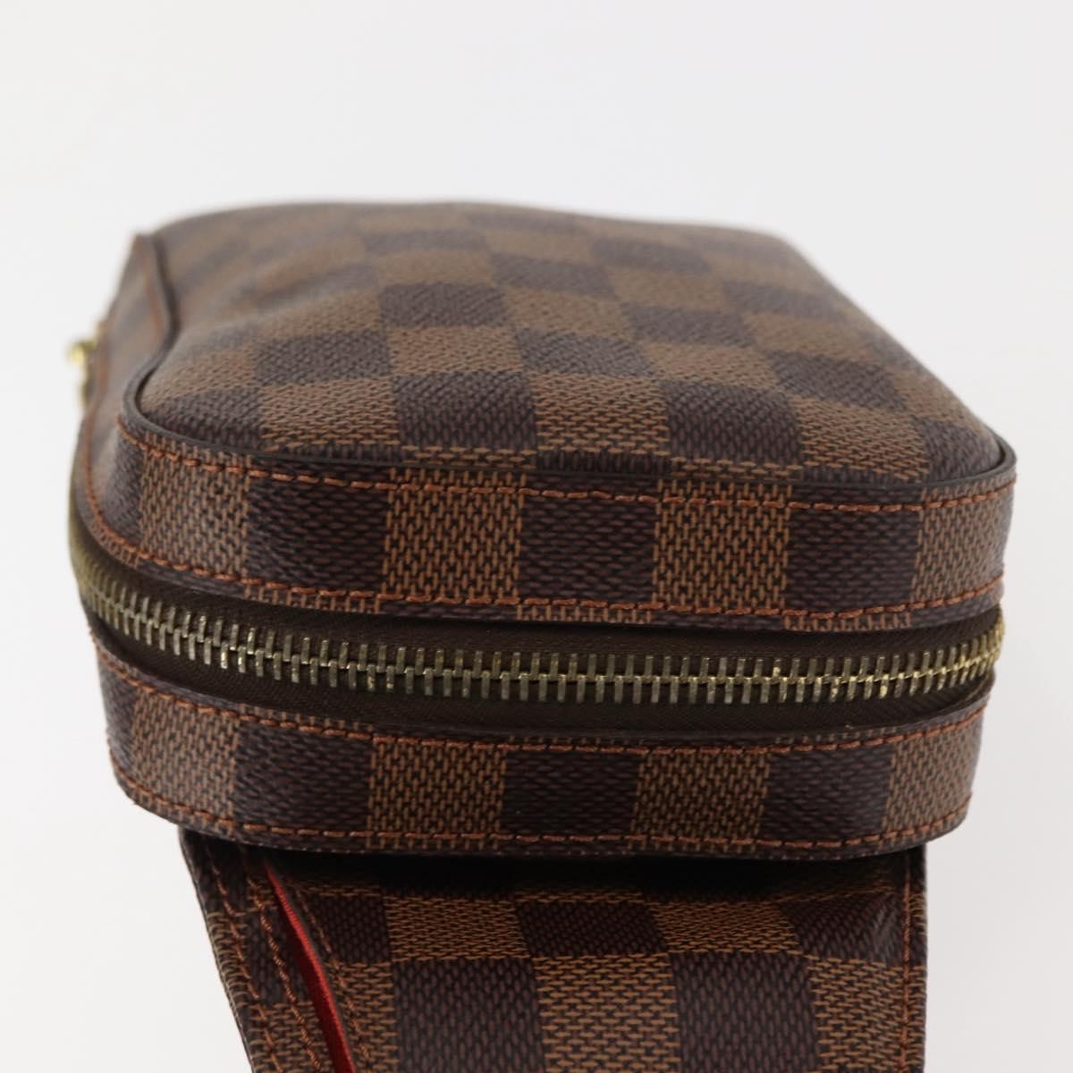Louis Vuitton Geronimos Waist Bag Damier, BROWN, CANVAS, Shoulder bag
